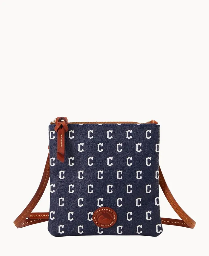 Dooney and Bourke MLB Guardians Small North South Top Zip Crossbody Guardians WomenMen Crossbodies Dooney and Bourke MLB Guardians Small North South Top Zip Crossbody Guardians WomenMen Crossbodies