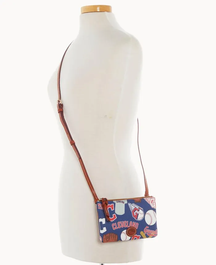 Dooney and Bourke MLB Guardians Top Zip Crossbody Guardians WomenMen Crossbodies Dooney and Bourke MLB Guardians Top Zip Crossbody Guardians WomenMen Crossbodies