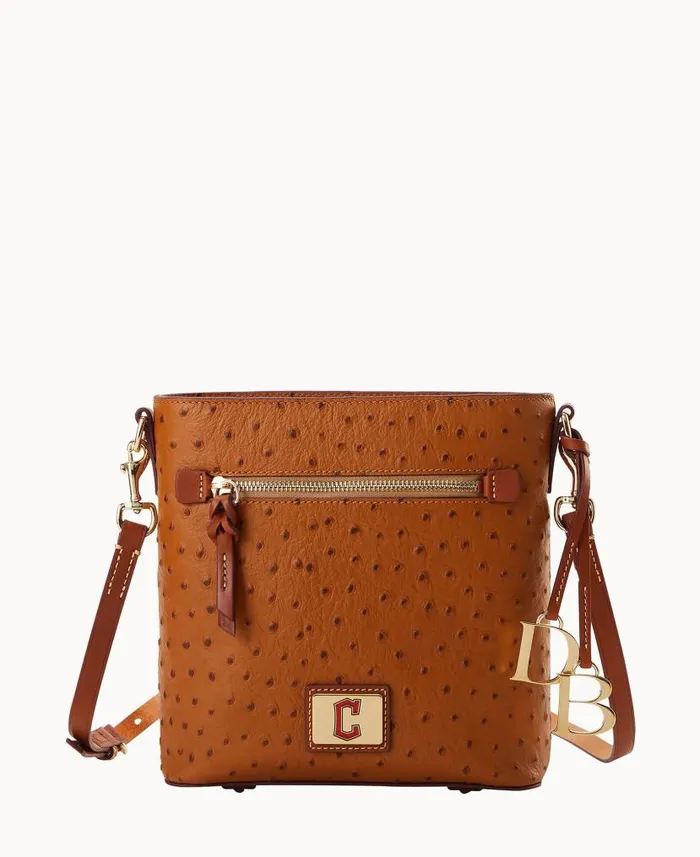 Dooney and Bourke MLB Guardians Zip Crossbody Guardians WomenMen Crossbodies