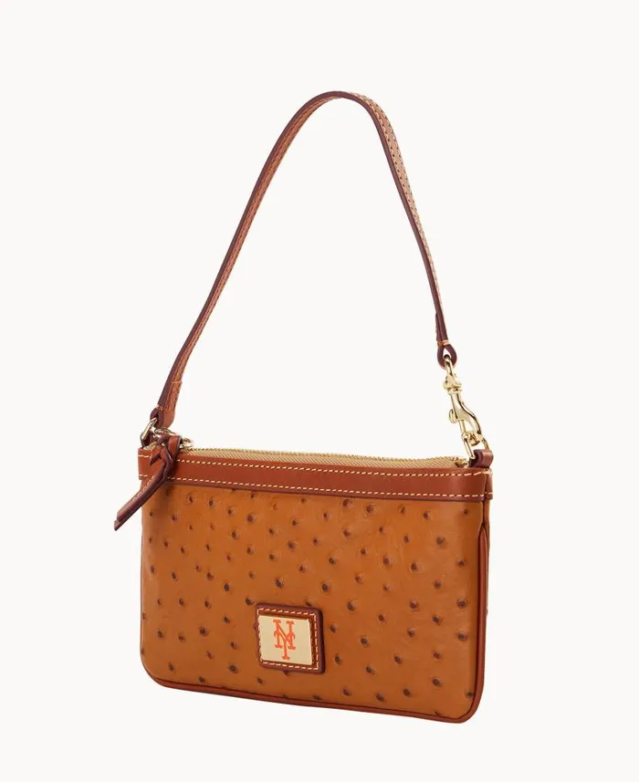 Dooney and Bourke MLB Mets Large Slim Wristlet Mets WomenMen Wallets