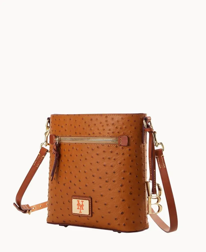 Dooney and Bourke MLB Mets Zip Crossbody Mets WomenMen Crossbodies