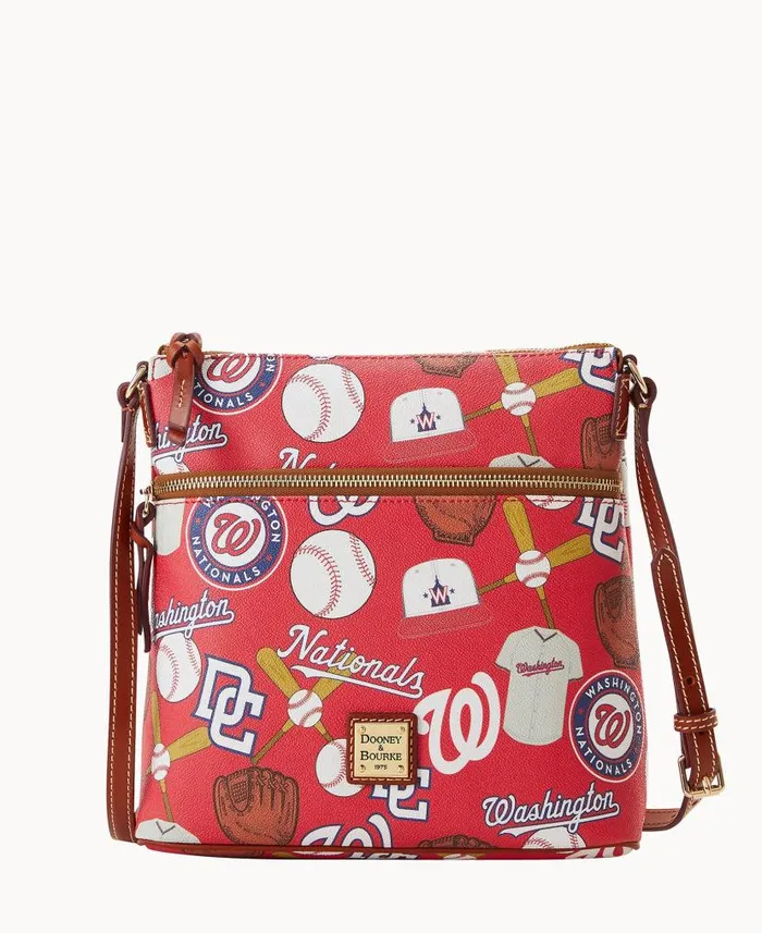 Dooney and Bourke MLB Nationals Crossbody Nationals WomenMen Crossbodies