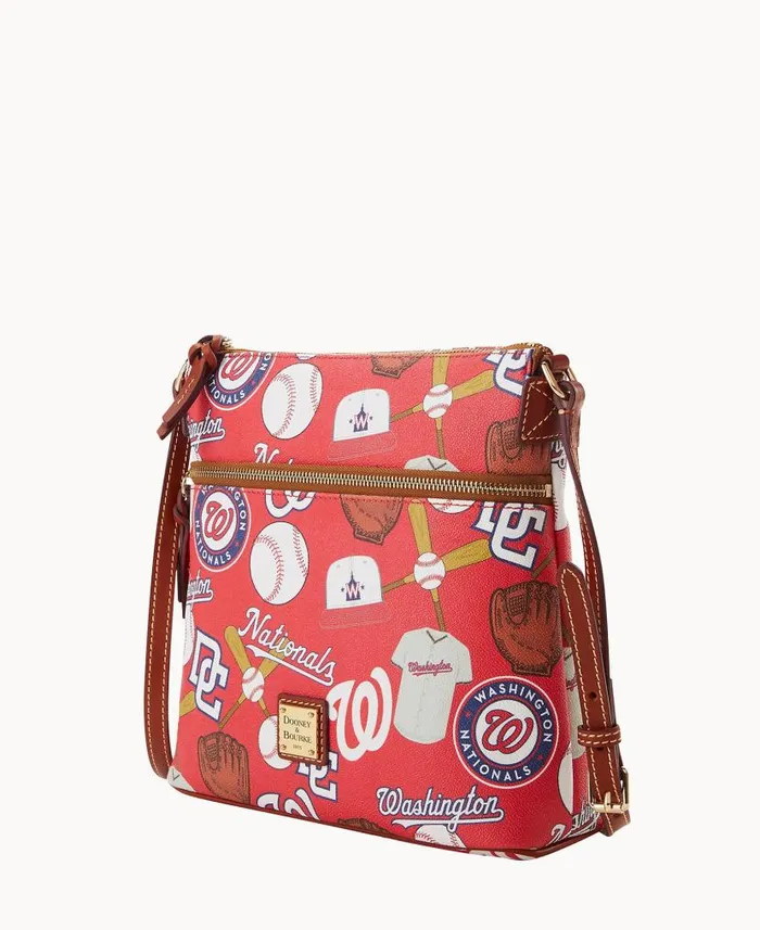 Dooney and Bourke MLB Nationals Crossbody Nationals WomenMen Crossbodies