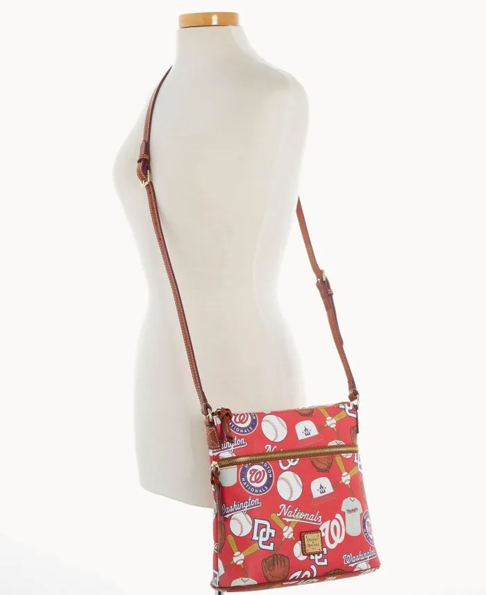 Dooney and Bourke MLB Nationals Crossbody Nationals WomenMen Crossbodies
