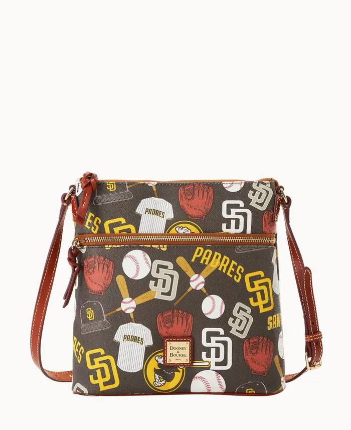 Dooney and Bourke MLB Padres Crossbody Padres WomenMen Crossbodies
