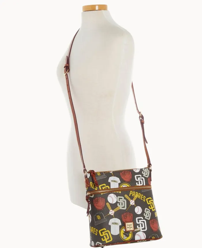 Dooney and Bourke MLB Padres Crossbody Padres WomenMen Crossbodies