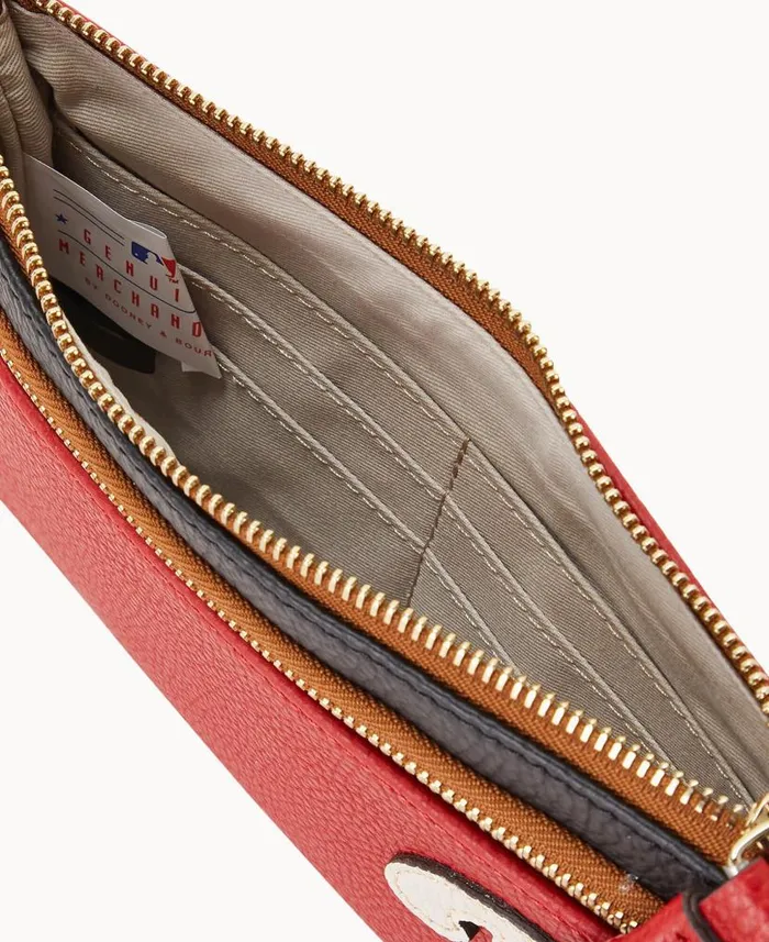 Dooney and Bourke MLB Phillies Double Zip Wristlet Phillies WomenMen Wallets Dooney and Bourke MLB Phillies Double Zip Wristlet Phillies WomenMen Wallets