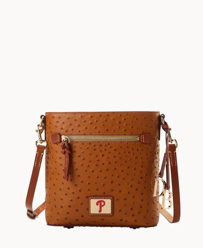 Dooney and Bourke MLB Phillies Zip Crossbody Phillies WomenMen Crossbodies