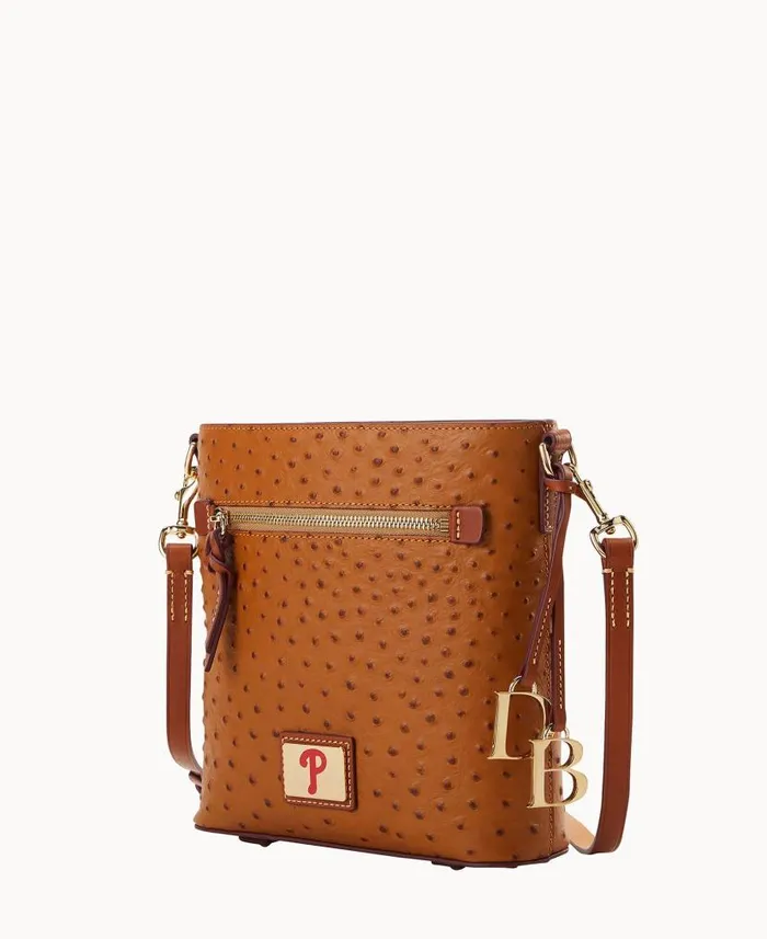 Dooney and Bourke MLB Phillies Zip Crossbody Phillies WomenMen Crossbodies