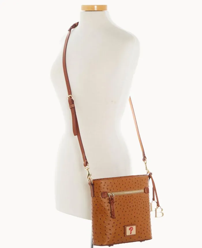 Dooney and Bourke MLB Phillies Zip Crossbody Phillies WomenMen Crossbodies