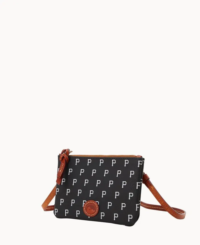 Dooney and Bourke MLB Pirates Top Zip Crossbody Pirates WomenMen Crossbodies Dooney and Bourke MLB Pirates Top Zip Crossbody Pirates WomenMen Crossbodies