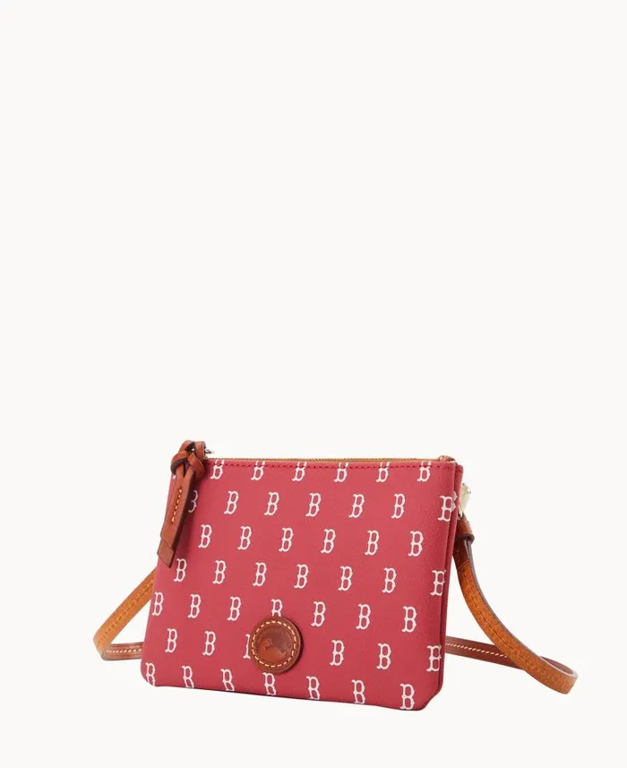 Dooney and Bourke MLB Red Sox Top Zip Crossbody Red Sox WomenMen Crossbodies Dooney and Bourke MLB Red Sox Top Zip Crossbody Red Sox WomenMen Crossbodies