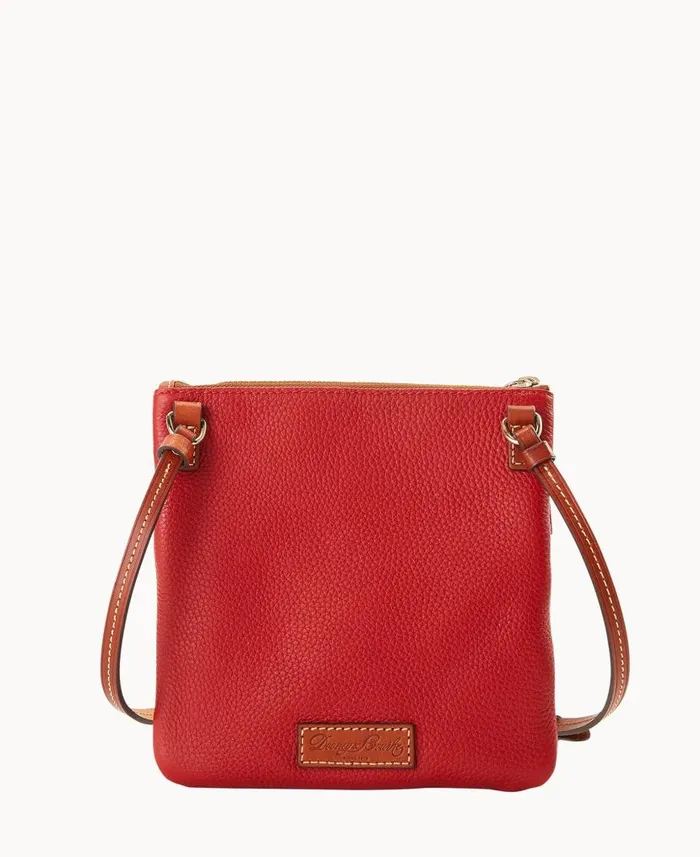Dooney and Bourke MLB Reds Triple Zip Crossbody Reds WomenMen Crossbodies