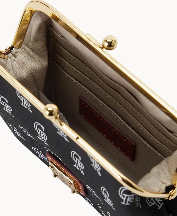 Dooney and Bourke MLB Rockies Large Framed Purse Rockies WomenMen Wallets