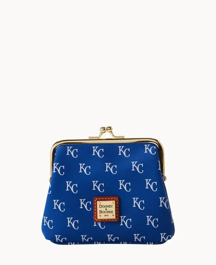 Dooney and Bourke MLB Royals Large Framed Purse Royals WomenMen Wallets
