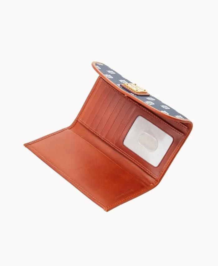 Dooney and Bourke MLB Tigers Continental Clutch Tigers WomenMen Wallets