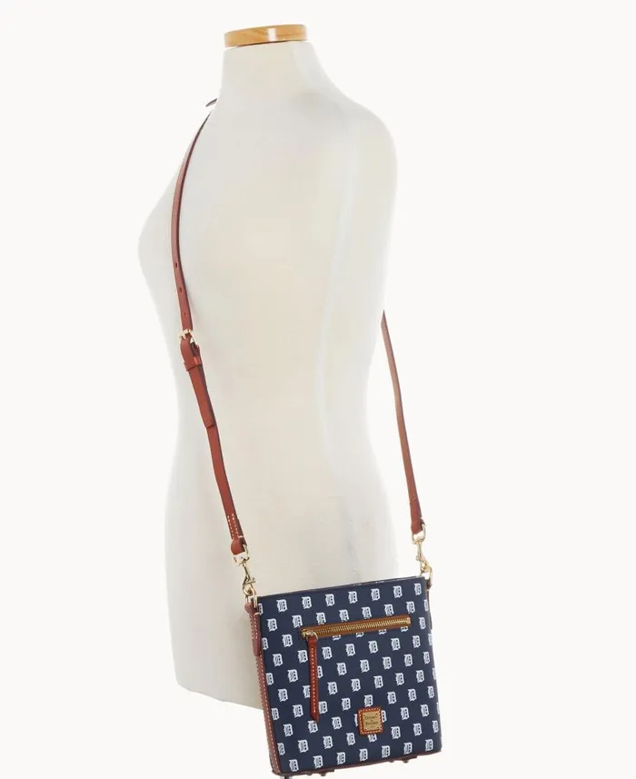 Dooney and Bourke MLB Tigers Small Zip Crossbody Tigers WomenMen Crossbodies Dooney and Bourke MLB Tigers Small Zip Crossbody Tigers WomenMen Crossbodies