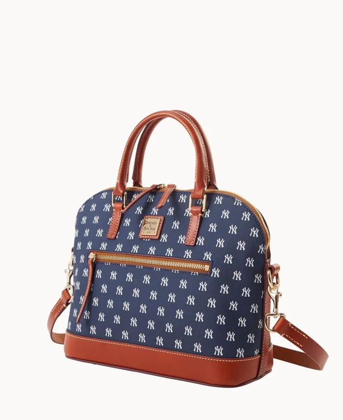 Dooney and Bourke MLB Yankees Domed Zip Satchel Yankees WomenMen Satchels