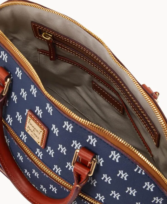 Dooney and Bourke MLB Yankees Domed Zip Satchel Yankees WomenMen Satchels