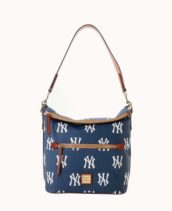 Dooney and Bourke MLB Yankees Large Sac Yankees WomenMen Shoulder Bags