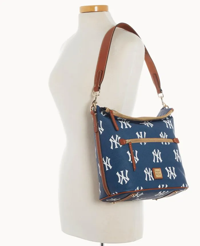 Dooney and Bourke MLB Yankees Large Sac Yankees WomenMen Shoulder Bags