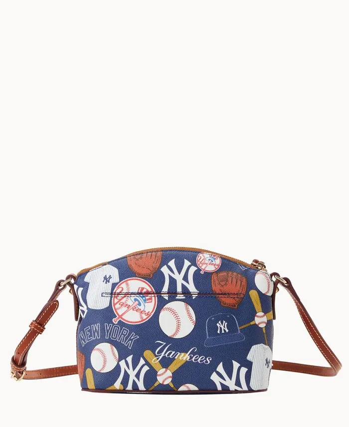 Dooney and Bourke MLB Yankees Suki Crossbody Yankees WomenMen Crossbodies