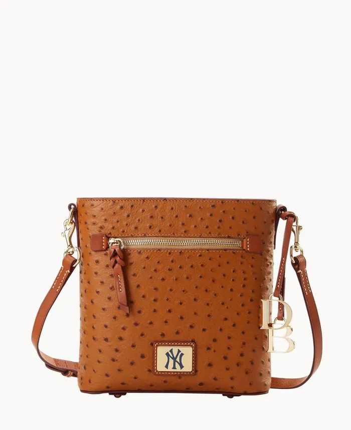 Dooney and Bourke MLB Yankees Zip Crossbody Yankees WomenMen Crossbodies