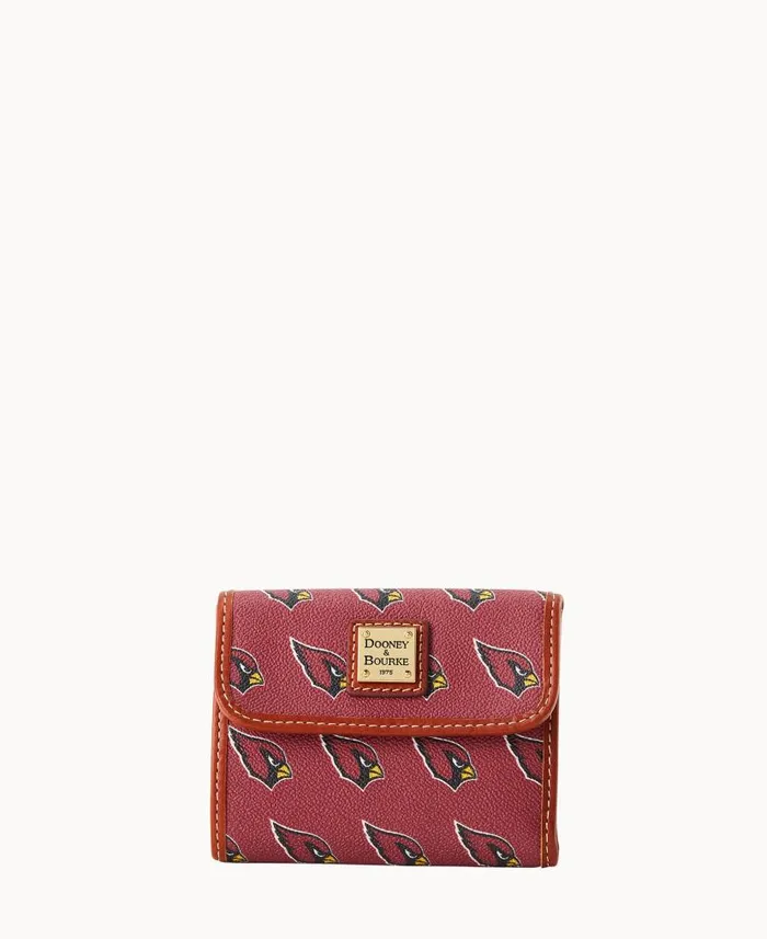 Dooney and Bourke NFL AZ Cardinals Flap Credit Card Wallet Cardinals WomenMen Wallets Dooney and Bourke NFL AZ Cardinals Flap Credit Card Wallet Cardinals WomenMen Wallets
