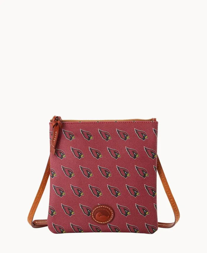 Dooney and Bourke NFL AZ Cardinals North South Top Zip Crossbody Cardinals WomenMen Crossbodies Dooney and Bourke NFL AZ Cardinals North South Top Zip Crossbody Cardinals WomenMen Crossbodies