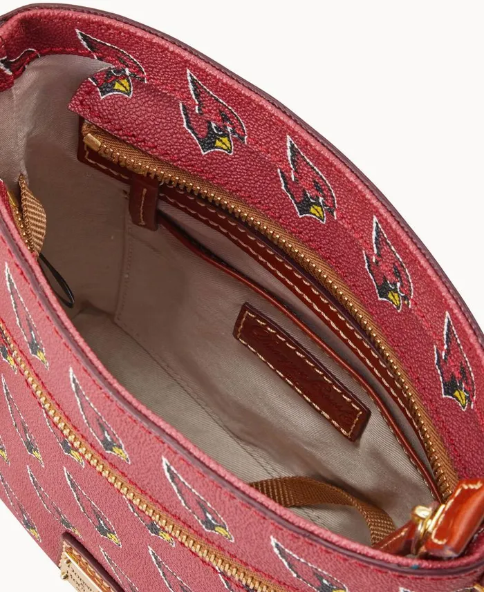 Dooney and Bourke NFL AZ Cardinals Small Zip Crossbody Cardinals WomenMen Crossbodies Dooney and Bourke NFL AZ Cardinals Small Zip Crossbody Cardinals WomenMen Crossbodies