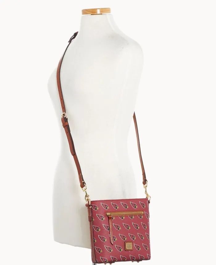 Dooney and Bourke NFL AZ Cardinals Small Zip Crossbody Cardinals WomenMen Crossbodies Dooney and Bourke NFL AZ Cardinals Small Zip Crossbody Cardinals WomenMen Crossbodies
