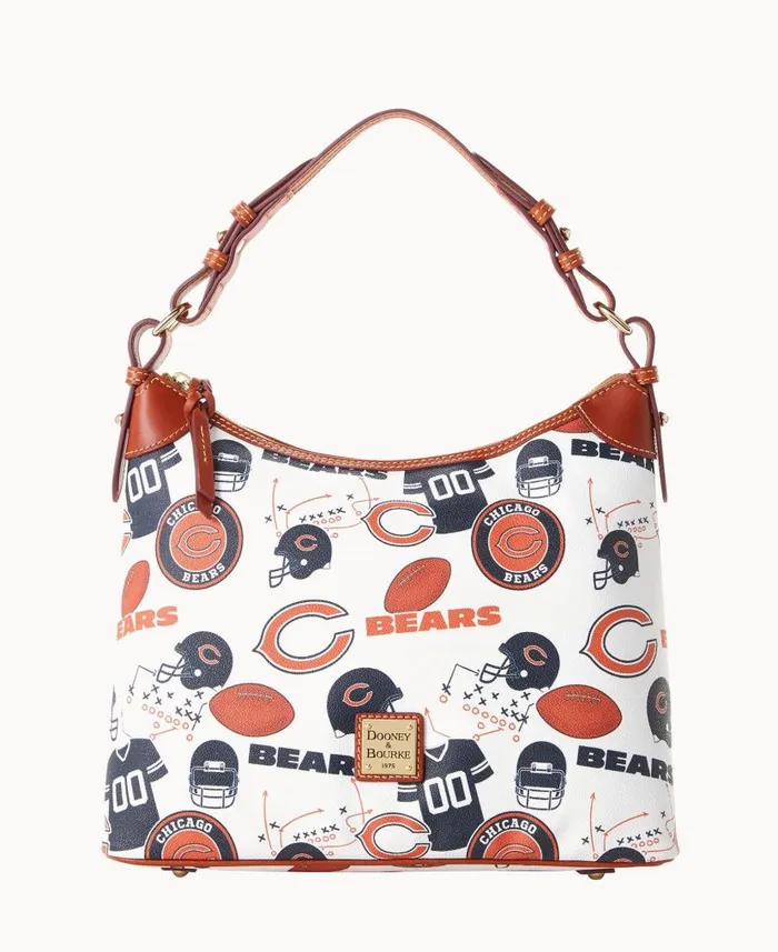 Dooney and Bourke NFL Bears Hobo Bears WomenMen Shoulder Bags