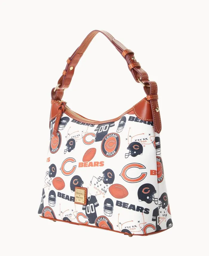 Dooney and Bourke NFL Bears Hobo Bears WomenMen Shoulder Bags