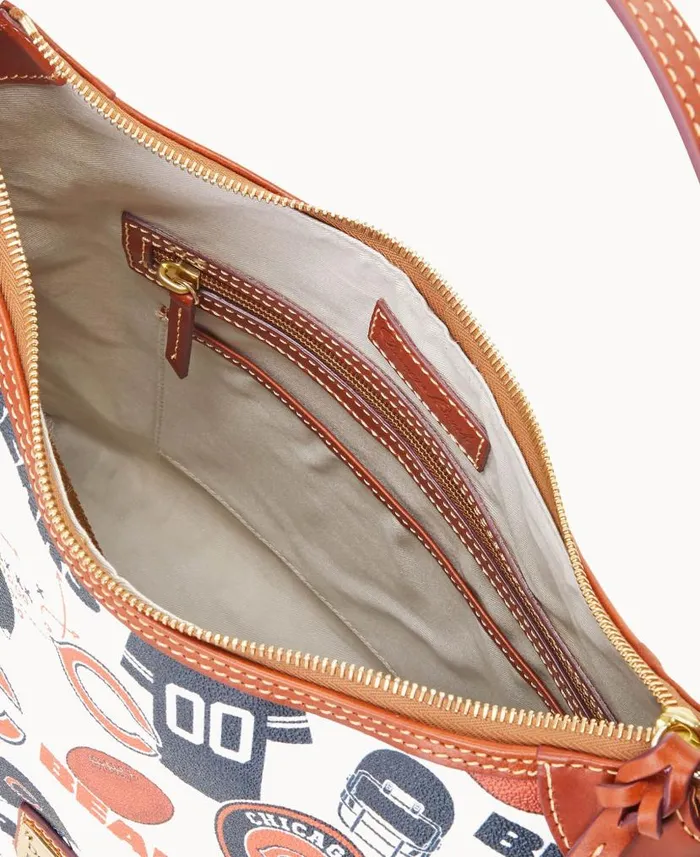 Dooney and Bourke NFL Bears Hobo Bears WomenMen Shoulder Bags