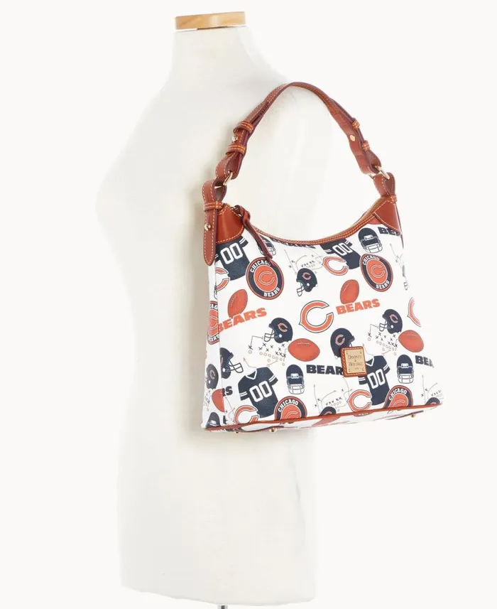 Dooney and Bourke NFL Bears Hobo Bears WomenMen Shoulder Bags