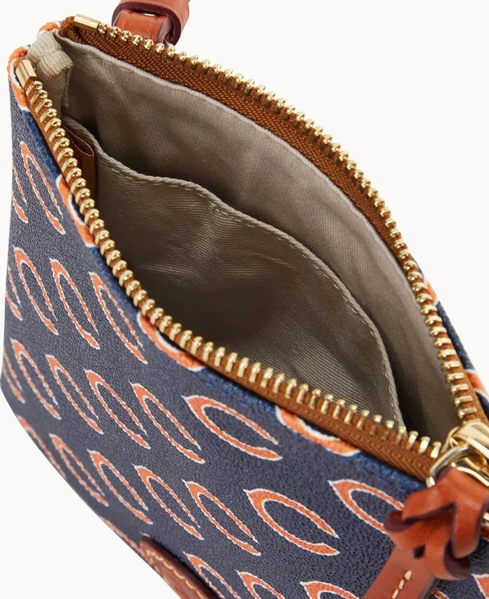 Dooney and Bourke NFL Bears Small North South Top Zip Crossbody Bears WomenMen Crossbodies Dooney and Bourke NFL Bears Small North South Top Zip Crossbody Bears WomenMen Crossbodies