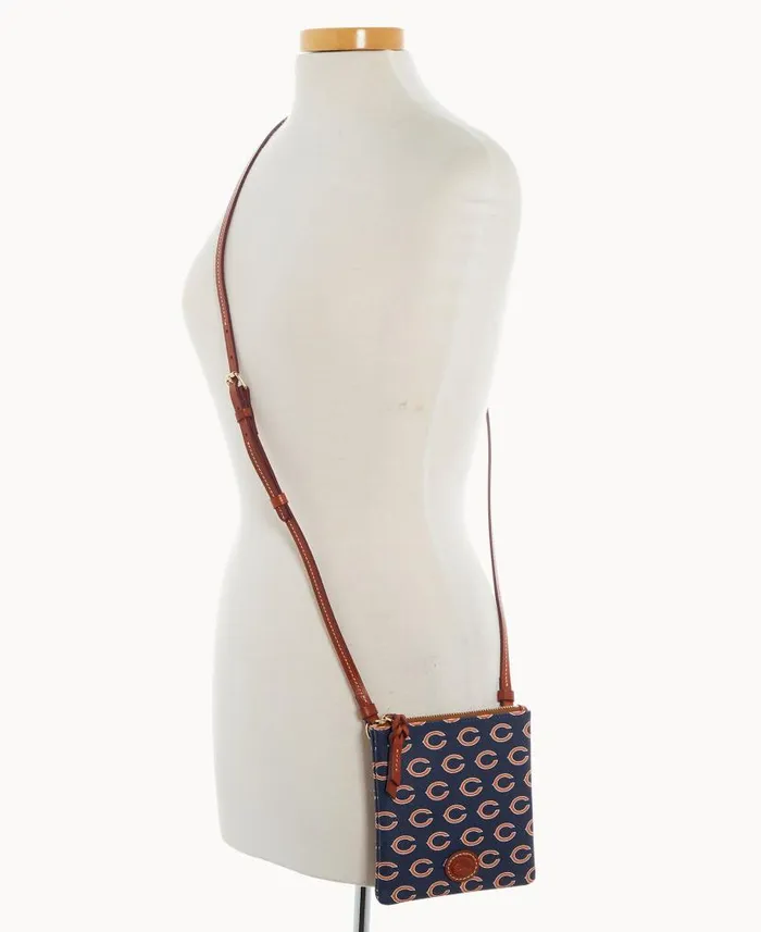 Dooney and Bourke NFL Bears Small North South Top Zip Crossbody Bears WomenMen Crossbodies Dooney and Bourke NFL Bears Small North South Top Zip Crossbody Bears WomenMen Crossbodies