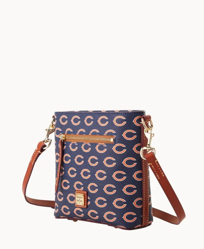 Dooney and Bourke NFL Bears Small Zip Crossbody Bears WomenMen Crossbodies