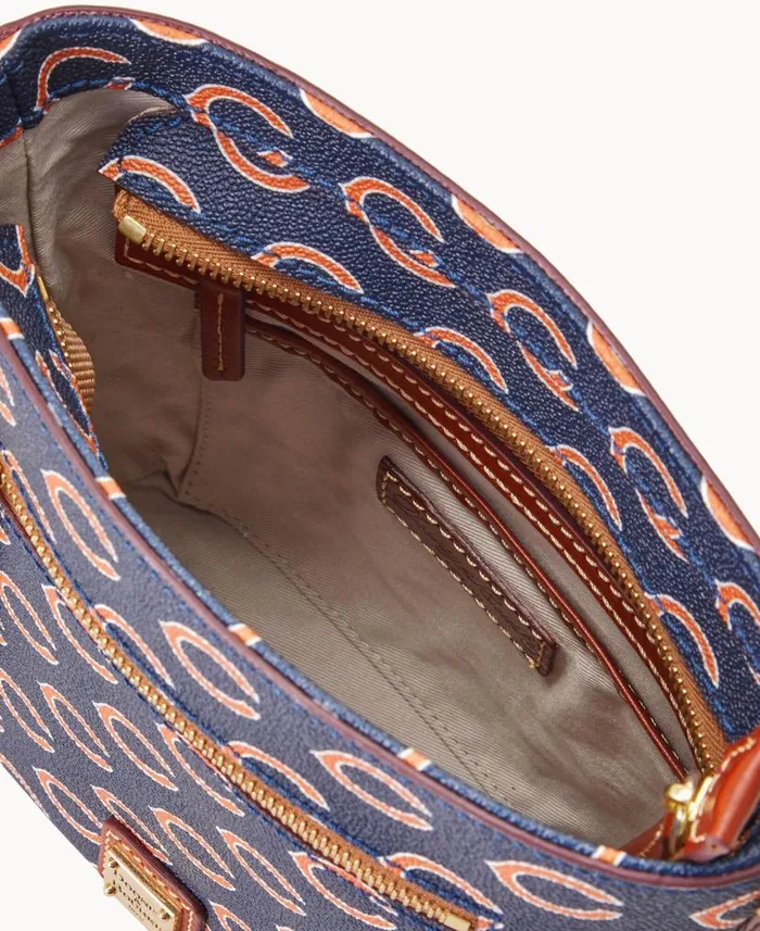 Dooney and Bourke NFL Bears Small Zip Crossbody Bears WomenMen Crossbodies