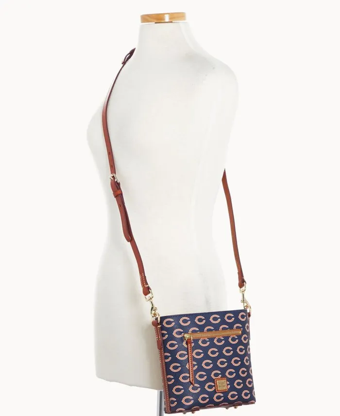 Dooney and Bourke NFL Bears Small Zip Crossbody Bears WomenMen Crossbodies