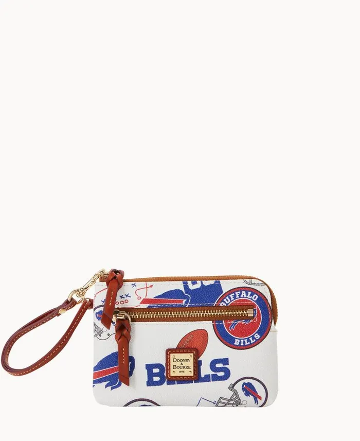 Dooney and Bourke NFL Bills Zip Around Wristlet Bills WomenMen Wallets
