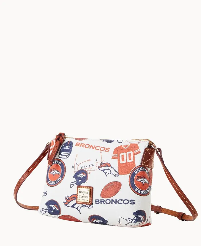 Dooney and Bourke NFL Broncos Crossbody Pouchette Broncos WomenMen Crossbodies Dooney and Bourke NFL Broncos Crossbody Pouchette Broncos WomenMen Crossbodies