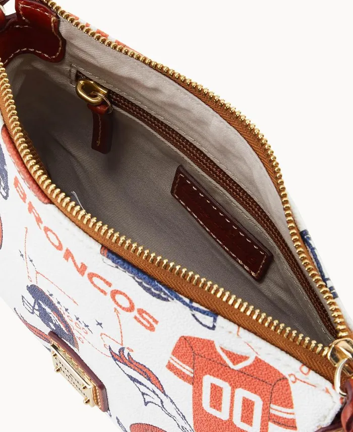 Dooney and Bourke NFL Broncos Crossbody Pouchette Broncos WomenMen Crossbodies Dooney and Bourke NFL Broncos Crossbody Pouchette Broncos WomenMen Crossbodies