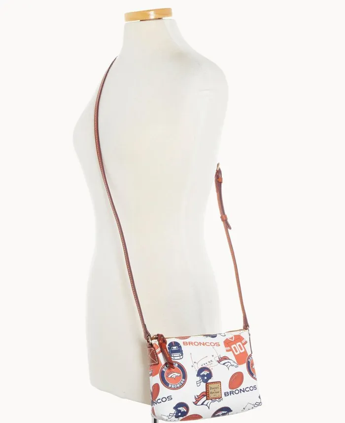 Dooney and Bourke NFL Broncos Crossbody Pouchette Broncos WomenMen Crossbodies Dooney and Bourke NFL Broncos Crossbody Pouchette Broncos WomenMen Crossbodies