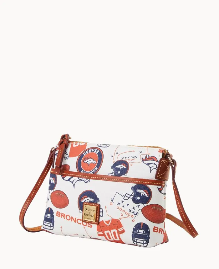 Dooney and Bourke NFL Broncos Ginger Crossbody Broncos WomenMen Crossbodies