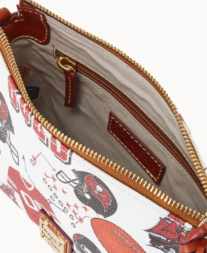 Dooney and Bourke NFL Buccaneers Crossbody Pouchette Buccaneers WomenMen Crossbodies Dooney and Bourke NFL Buccaneers Crossbody Pouchette Buccaneers WomenMen Crossbodies