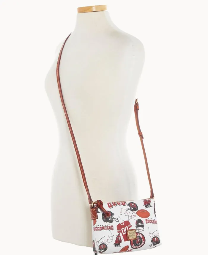 Dooney and Bourke NFL Buccaneers Crossbody Pouchette Buccaneers WomenMen Crossbodies Dooney and Bourke NFL Buccaneers Crossbody Pouchette Buccaneers WomenMen Crossbodies