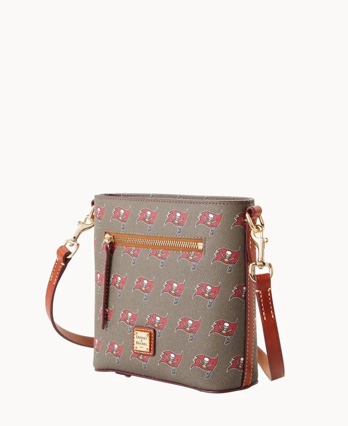 Dooney and Bourke NFL Buccaneers Small Zip Crossbody Buccaneers WomenMen Crossbodies Dooney and Bourke NFL Buccaneers Small Zip Crossbody Buccaneers WomenMen Crossbodies