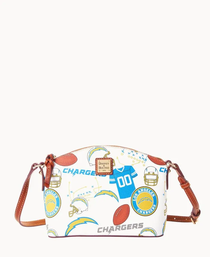 Dooney and Bourke NFL Chargers Suki Crossbody Chargers WomenMen Crossbodies