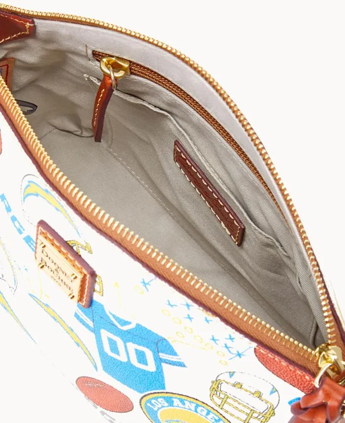 Dooney and Bourke NFL Chargers Suki Crossbody Chargers WomenMen Crossbodies